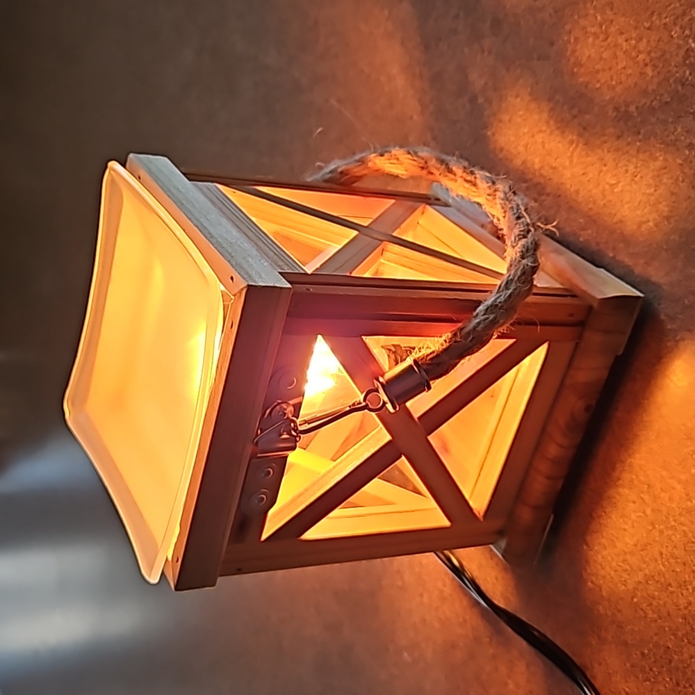 Wooden Lantern For Wax Melts!!! - Picture 4 of 12